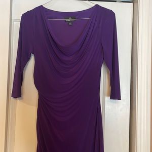Ronni Nicole Purple Sheath Dress.